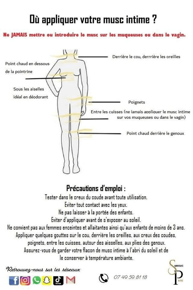 Musc intime tahara avec pompe Melon 